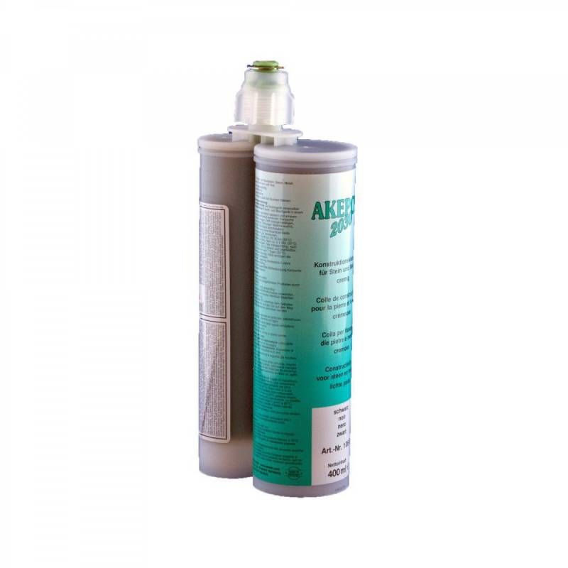 MASTIC AKEPOX * CARTOUCHE 400 ml GEL MIX 2030