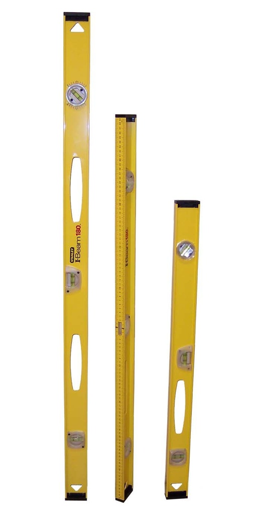 NIVEAU ANTICHOC 3 FIOLES I-BEAM