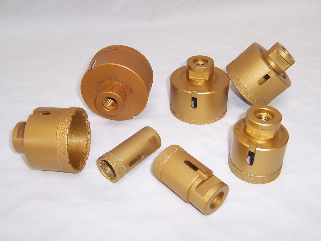 FORET DIAMANT A SEC / COFFRET 6 FORETS M14 * 20/35/40/45/50/60 mm