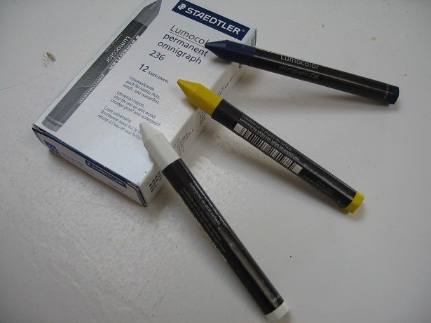 CRAIE GRASSE DE MARQUAGE * LA BOITE DE 12 CRAIES