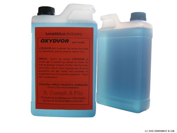 ANTI ROUILLE OXYDVOR BLEU LIQUIDE * BIDON | Joseph Outillage