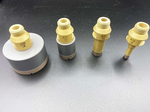 [40000] DIATEX / FORET DIAMANT COURONNE FINE DEKTON CERAMIQUE 1/2 GAZ