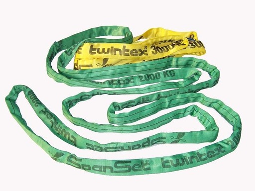 [ELINT2000K] ELINGUE SANGLE TUBULAIRE SANS FIN TWINTEX DOUBLE GAINE 2000KG