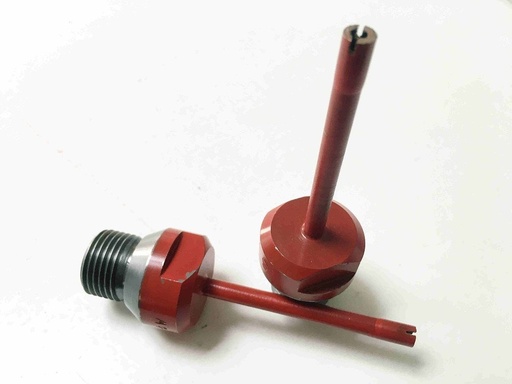 [FORE511] FORET DIAMANT CREUX ROUGE GRANIT FIXATION 1/2 GAZ