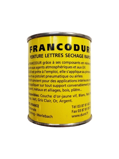 [PEIN2473] PEINTURE LETTRES FRANCODUR 105 ml