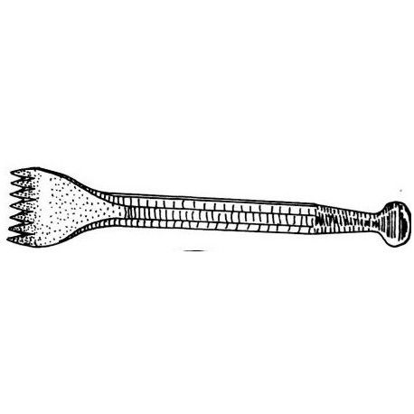 [014500] PIERRE TENDRE / CISEAU TETE MAILLET GRAIN D'ORGE