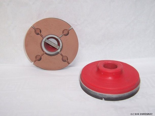 [PLAT08868] PLATEAU DIAMANT RESINE D 100 24/200