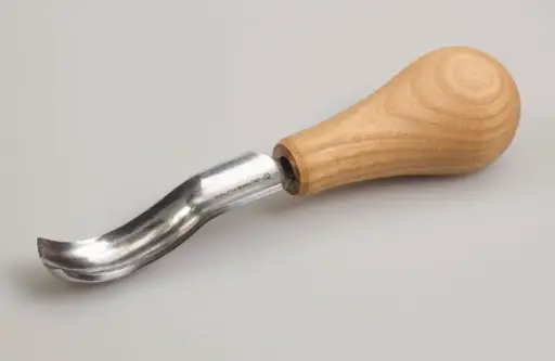 [P8A/14] BOIS PAR BEAVERCRAFT / GOUGE COURBEE COURTE PAUME BALAYAGE N°8