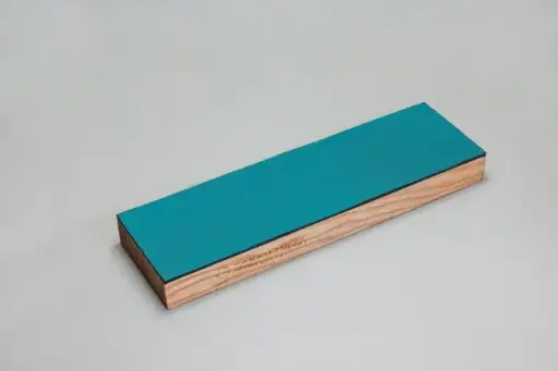 [LS4P1] BOIS PAR BEAVERCRAFT / PADDLE STROP EN CUIR 1 FACE AVEC COMPOUND ET COMPOSE DE POLISSAGE P1