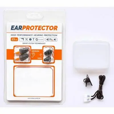 [BOUC190880] BOUCHON OREILLES * BOITE 2 BOUCHONS EAR-PROTECTOR AVEC CORDELETTE