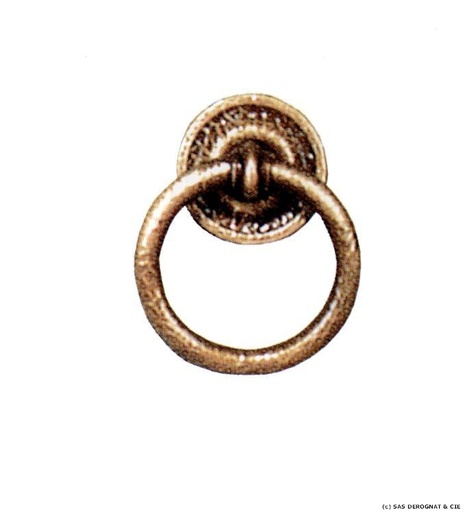 [BEFD276202] BRONZE / ANNEAU ROND DIAM. 100 mm