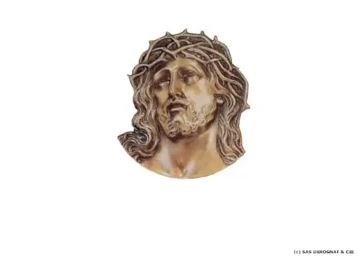 [BEFD60501] BRONZE / ECCE HOMO 135 x 115 mm