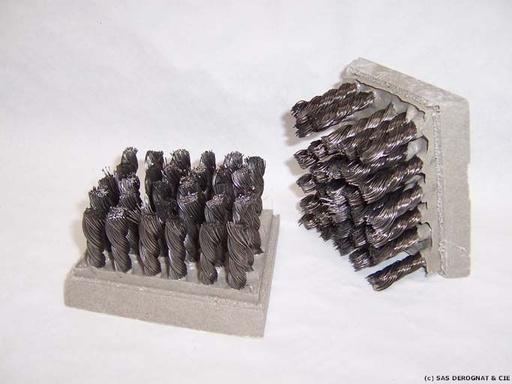 [BROSACIER] BROSSE ACIER * SEGMENT FRANKFURT ACIER TORSADE * 598453