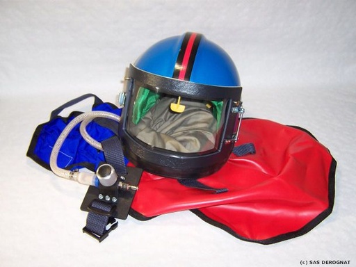 [CASQ079720] CASQUE SABLAGE BALI F400 PANORAMIQUE AVEC 5M TUYAU * F400 + S919