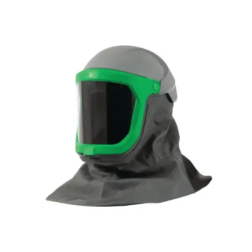 [CASQZLINK] CASQUE SABLAGE ZLINK AUTONOME AVEC CAPE ET MOTEUR PURIFICATEUR CEINTURE