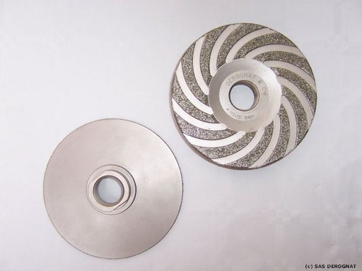 [PLAT088100] DEPOT ELECTRO / PLATEAU DIAMANT EBAUCHE 115X25 D427 FILETAGE 24/200