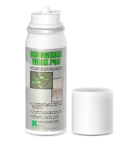 [VIREX50] DESODORISANT DESINFECT. VIREX * 50ML MINI SPRAY (24)