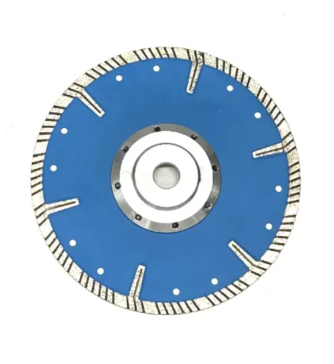 [SN33011] DISQUE TURBO GRANIT AVEC RENFORTS LATERAUX D230 AVEC FLASQUE ALU 22,2