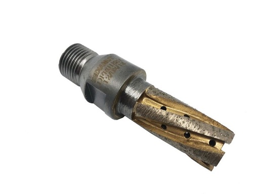 [DFR01887] DIAMUT / FRAISE GRANIT DUR ET SYNTHETIQUE 5 SEGMENTS HAUTEUR 40 mm