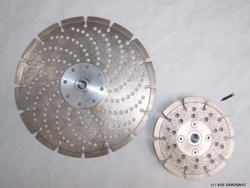 [TWIST125F] DISQUE DIAMANT TWISTER 115 mm + FLASQUE M14/200