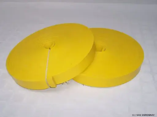 [GARN220900] GARNITURE POULIE PLATE RACLO 40 X 08 mm * LE ROULEAU DE 10 M.