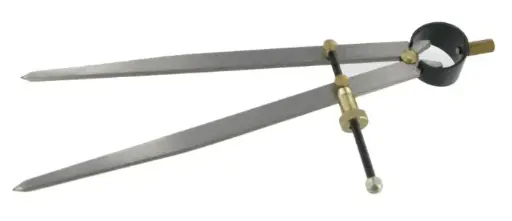 [8292] GUILLET / COMPAS POINTES CARBURE 150