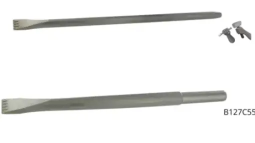 [3550] GUILLET / GRADINE ACIER 10MM 4 DTS PLATES