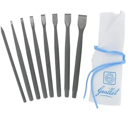 [2857] GUILLET / TROUSSE UNIVERS PHENIX FORT 7 CISEAUX 2E + 1 POINTE A TRACER