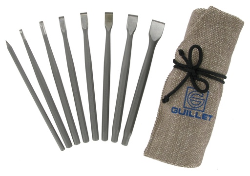 [2857] GUILLET / TROUSSE UNIVERS PHENIX FORT 7 CISEAUX 2E + 1 POINTE A TRACER