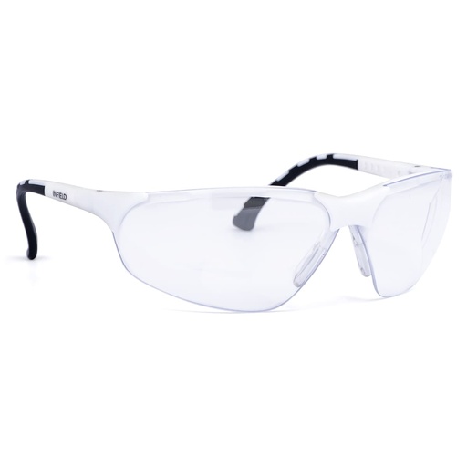 [LUNE224004] LUNETTE TERMINATOR SMALL BLANC PC AS UV INCOLORE