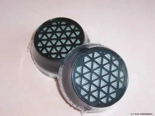 [MASQ225623] MASQUE POUSSIERE / FILTRE DE RECHANGE P3 * LA BOITE DE 2 FILTRES
