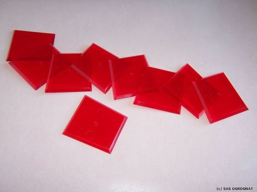 [MAST226653] MASTIC / JOINT * SPATULE SOUPLE ROUGE