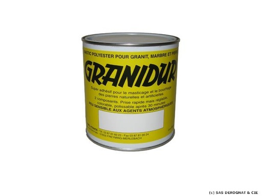 [31N203] MASTIC GRANIDUR 203 BEIGE ROSE EPAIS 500 ml + REACTIF