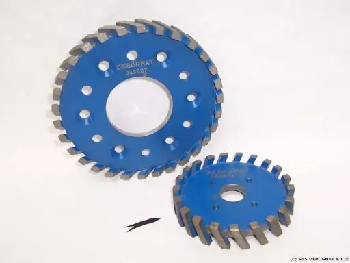 [MEUL087512] MEULE DIAMANT DECAISSE EGOUTTOIR D100 REVERSIBLE