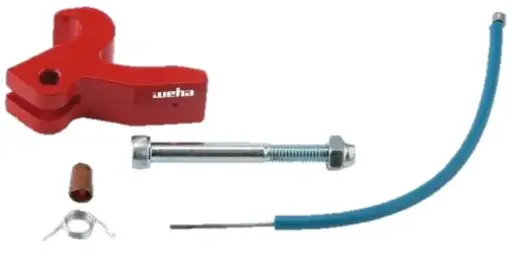 [CROSEC] PINCE DE LEVAGE A TRANCHE CAIMAN * CROCHET DE SECURITE ROUGE COMPLET