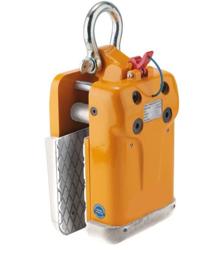 [CAIM50] PINCE DE LEVAGE A TRANCHE CAIMAN 10-50 * 1200 KG * PATINS BLANC