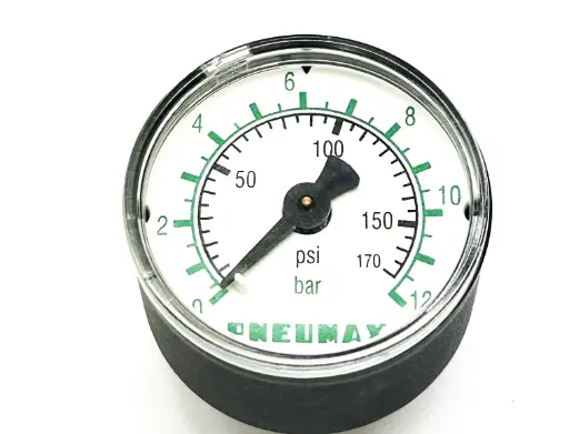 [TITANMANO] SABLEUSE TITAN./ MANOMETRE D40 mm SORTIE ARRIERE