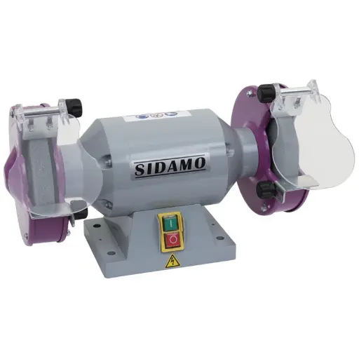 [TOUR3101] TOURET A MEULER 220V TYPE D150 COMPRIS 1 MEULE EBAUCHE + 1 MEULE FINITION