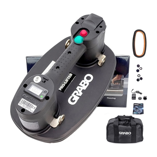 [GRABOPRO] VENTOUSE ELECTRIQUE GRABO PRO SUR BATTERIE TOUTES SURFACES * NOUVEAU MODELE