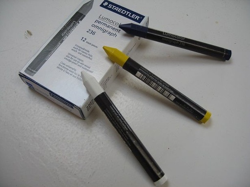 [CRAI200] CRAIE GRASSE DE MARQUAGE * LA BOITE DE 12 CRAIES